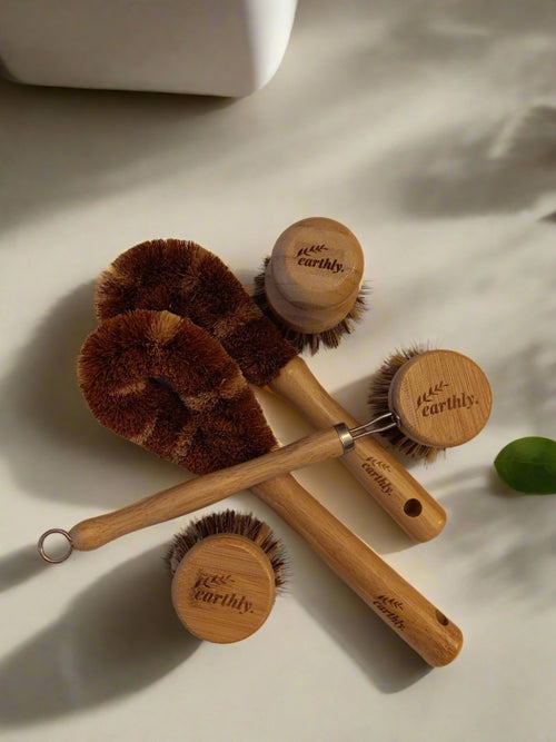 Compostable Household Cleaning Brushes