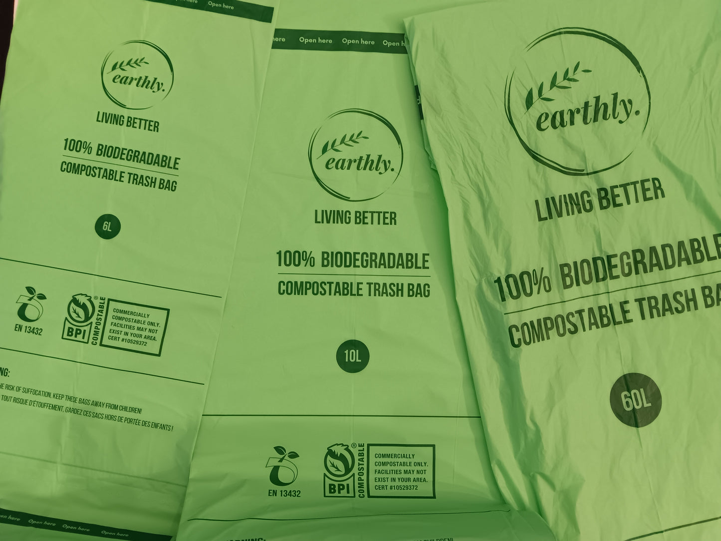 Compostable Garbage Bags