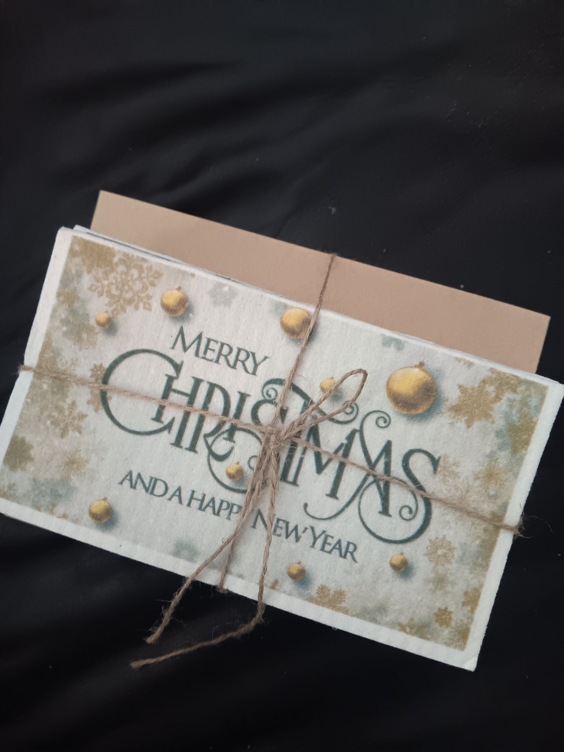 Sustainable Swedish Dish Cloth Holiday Cards