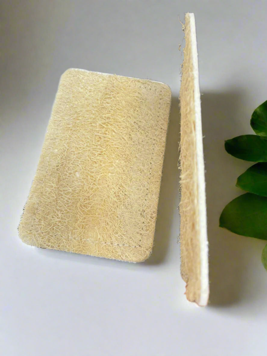 Natural Loofah and Cellulose Compostable Scrubbie