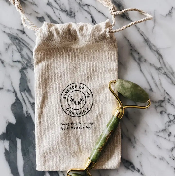 Facial Roller Tool, 100% Authentic Jade